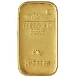 Goldbarren 500g