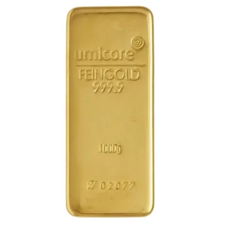 Goldbarren 1000g