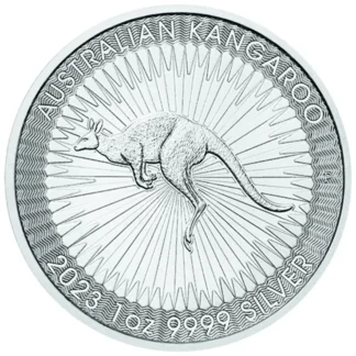 Känguru Perth Mint, Silbermünze, Tube à 25 Stück