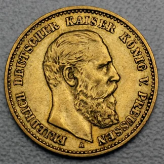 Goldmünze Deutsches Kaiserreich 10 Mark