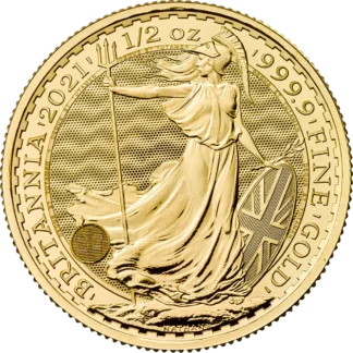 Britannia Goldmünze 1/2 Unze