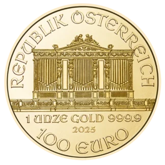 Wiener Philharmoniker Goldmünze 1 Unze