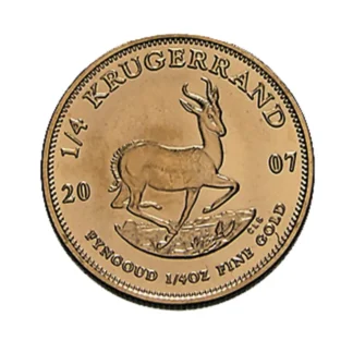 Krügerrand Goldmünze 1/4 Unze