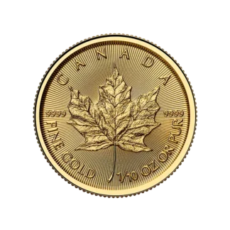 Maple Leaf Goldmünze 1/10 Unze