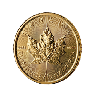 Maple Leaf Goldmünze 1/2 Unze
