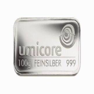 Silberbarren 100g