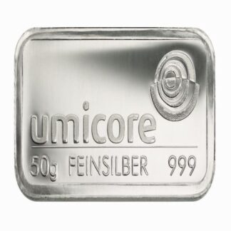 Silberbarren 50g