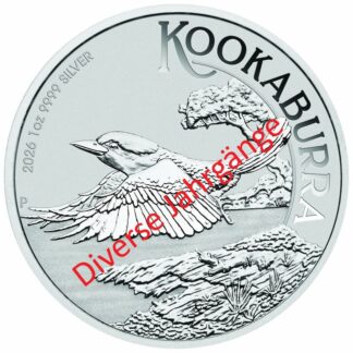 Kookaburra Divers Silbermünze 1 Unze